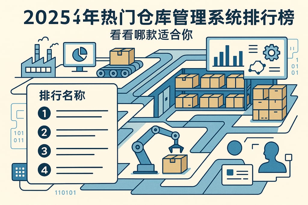 2025 年热门仓库管理系统排行榜，看看哪款适合你